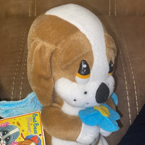 Vintage Nanco plush toy Dog w Angel wings NWT Sad Sam & Honey stuffed animal - Picture 10 of 10